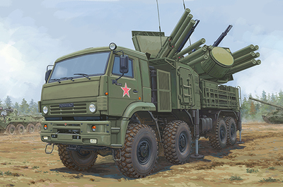 Панцирь-С1 72В6Е4 боевая машина комплекса 96К7 - 01060 Trumpeter 1:35