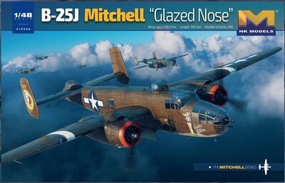 01F008 B-25J Glazed Nose HK Models 1:48