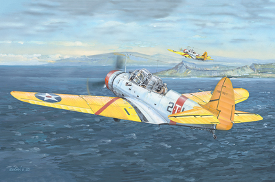 TBD-1 Devastator торпедоносец - `02226 Trumpeter 1:32