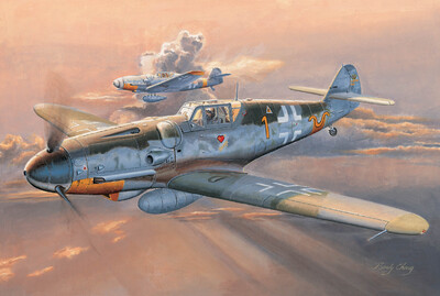Messerschmitt Bf.109G-6 ранний истребитель - 02296 Trumpeter 1:32