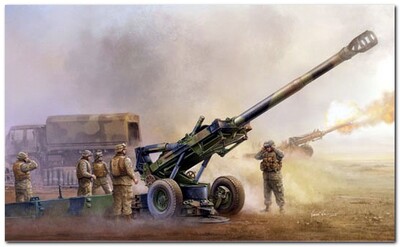М198 155-мм поздняя гаубица - 02319 Trumpeter 1:35
