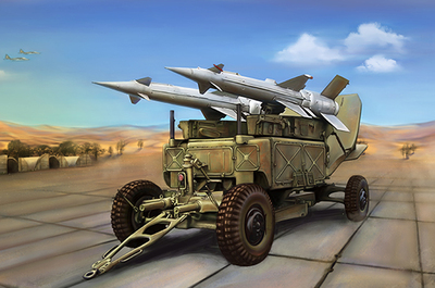 5П71 с ракетой 5В27 Печора ЗРК - 02354 Trumpeter 1:35