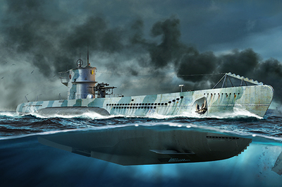 Type VII-C U-Boat подлодка - 05912 Trumpeter 1:144