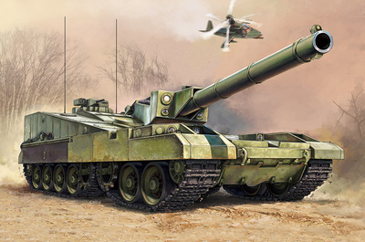 Объект-490Б проект танка - 09598 Trumpeter 1:35