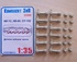 КВ-1С - КВ-85 - СУ-152 Детали ходовой части №1 - 35066 Комплект ЗиП 1:35