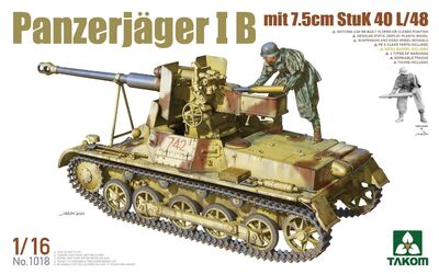 Panzerjager IB 7.5cm StuK-40 L/48 САУ - 1018 Takom 1:16