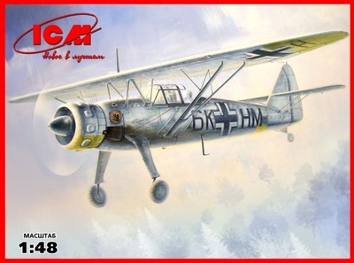 Hs.126B-1 разведчик-корректировщик - 48212 ICM 1:48