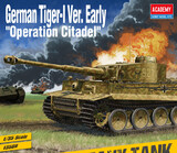 Tiger-I (Тигр) Early Operation Citadel тяжелый танк - 13509 Academy 1:35
