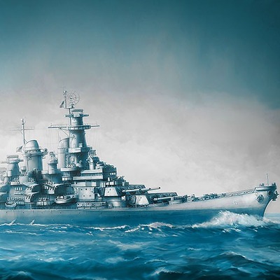 USS Missouri BB-63 Modeler Edition линкор - 14223 Academy 1:700