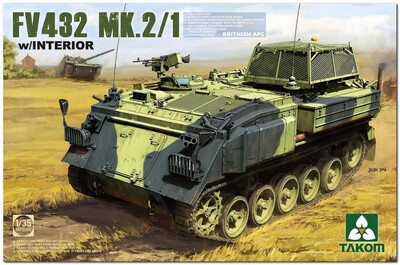 British APC FV 432 Mk.2/1 w/Interior - 2066 Takom 1:35