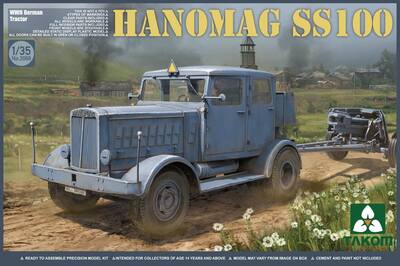 Hanomag SS100 WWII German Tractor - 2068 Takom 1:35