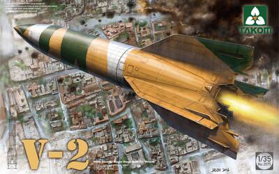 V-2 WWII German Ballistic Missile - 2075 Takom 1:35
