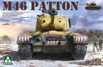 M46 Patton (М46 Паттон) средний танк - 2117 Takom 1:35