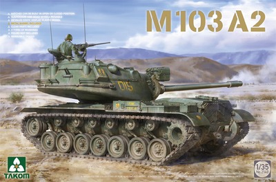 M103A2 тяжелый танк - 2140 Takom 1:35