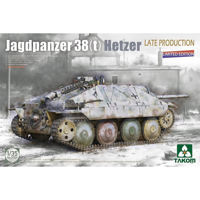 Jagdpanzer 38(t) Hetzer (Хетцер) Late - 2172X Takom 1:35
