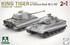 Sd.Kfz.182 King Tiger Porsche turret w/105m KwK 46 L/68 тяжелый танк - 2178 Takom 1:35