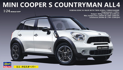 Mini Cooper S Countryman All-4 - 24121 (CD21) Hasegawa 1:24