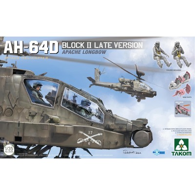 AH-64D Block II Late Апач - 2608 Takom 1:35