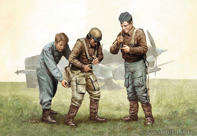 Пилоты Люфтваффе WWII. MB3202 Masterbox 1:32