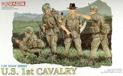 3312 US 1st Cavalry (Vietnam) Dragon 1:35