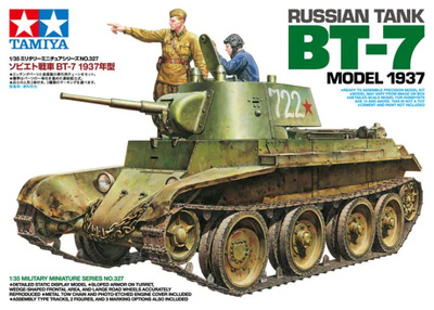 БТ-7 обр.1937 легкий танк - 35327 Tamiya 1:35