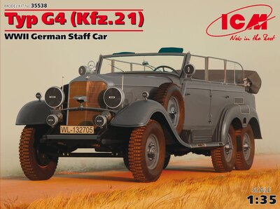 Typ G4 Kfz.21 штабной автомобиль - 35538 ICM 1:35