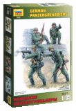 Немецкие панцергренадеры - 3582 Звезда 1:35