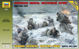 Немецкая пехота (Восточный фронт зима 1941) - 3627 Звезда 1:35