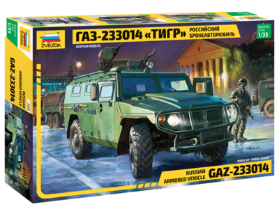 ГАЗ-233014 Тигр - 3668 Звезда 1:35
