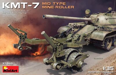 КМТ-7 минный трал - 37045 MiniArt 1:35