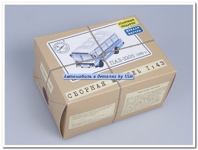 ПАЗ-3205 автобус 1989г. 4002KIT SSM 1:43