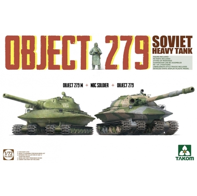 Объект-279 + Объект-279M + NBC Soldier - 5005 Takom 1:72