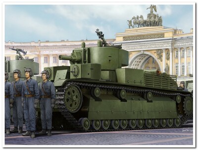 Т-28Э экранированный средний танк - 83854 Hobby Boss 1:35