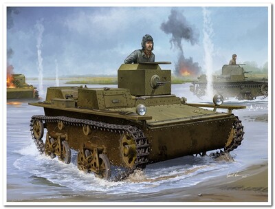 Т-38 легкий плавающий танк - 83865 Hobby Boss 1:35