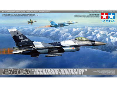 F-16C/N Aggressor/Adversary истребитель - 61106 Tamiya 1:48