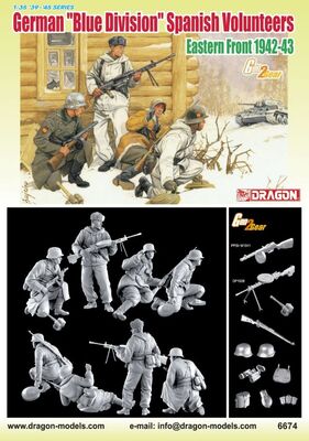 6674 Blue Division Spanish Volunteers Eastern Front 1942-43 Dragon 1:35