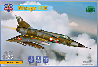 Mirage III E - 72045 Modelsvit 1:72
