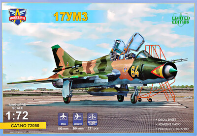 72050 С-17УМ3 учебно-боевой истребитель-бомбардировщик Modelsvit 1:72