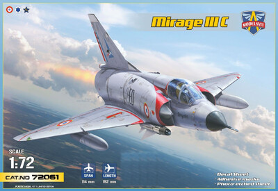 72061 Mirage III C (Мираж-3) Modelsvit 1:72