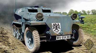 Бронированный наблюдательный пункт Sd.Kfz.253. Масштаб 1/72