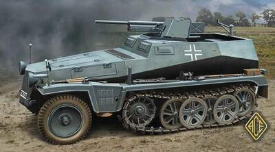 Бронетранспортер Sd.Kfz 250/10 (3,7 cm). Масштаб 1/72