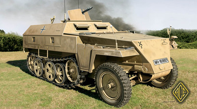 Бронетранспортер Sd.Kfz.250/1 (neu). Масштаб 1/72
