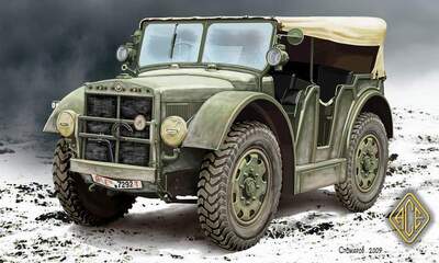 Автомобиль TL-37. Масштаб 1/72