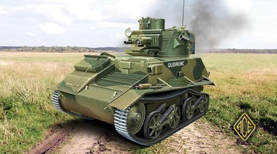 Британский легкий танк Mark VI A/B. Масштаб 1/72