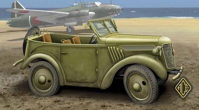 Автомобиль Kurogane Type 95 pickup Model 5 (Japan WW2). Масштаб 1/72