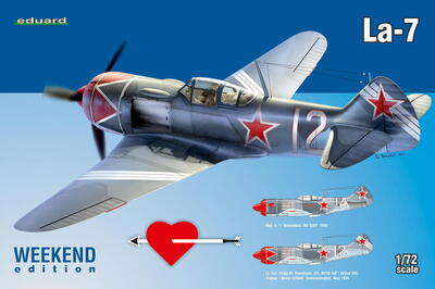 Ла-7 истребитель. 7425 Eduard 1:72