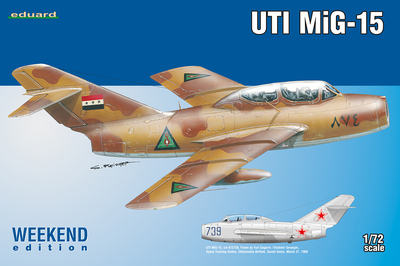 МиГ-15 УТИ учебно-боевой самолёт - 7433 Eduard 1:72