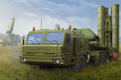С-400 Триумф ЗРК (ТПУ 5П85ТЕ на БАЗ-64022) - 85517 HobbyBoss 1:35