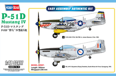 P-51D Mustang IV - 85806 Hobby Boss 1:48