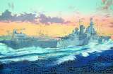 USS Iowa BB-61 линкор - 86517 Hobby Boss 1:350